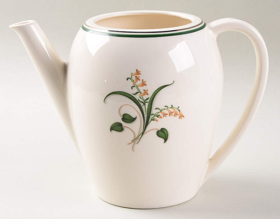 Finlandia Coffee Pot No Lid by Edwin Knowles-1
