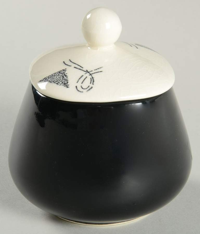 Flair Sugar Bowl & Lid by Edwin Knowles-1