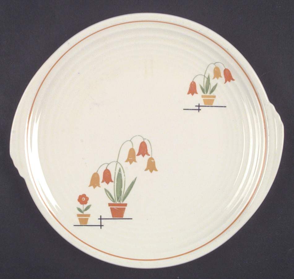 Flower Pots (Yorktowne) Dinner Plate by Edwin Knowles-1