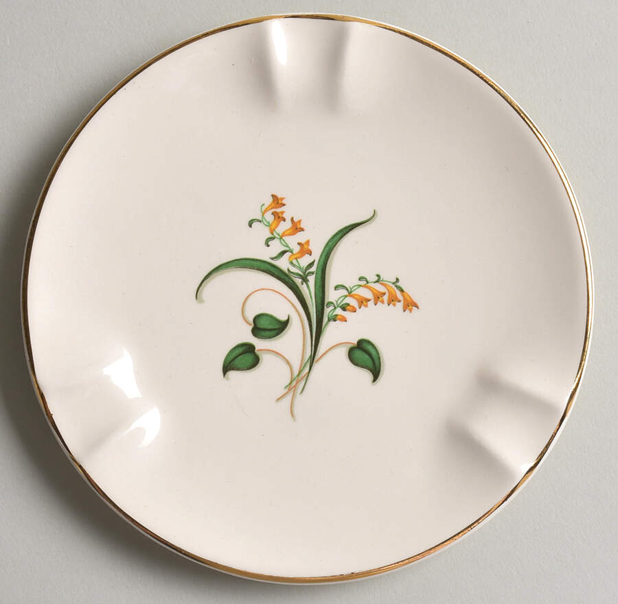 Forsythia Small Ashtray by Edwin Knowles-1