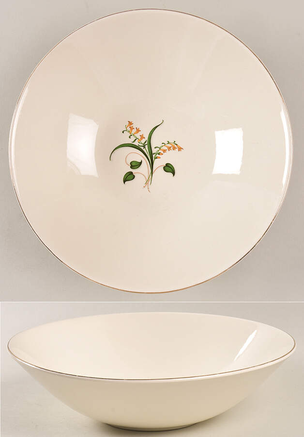 Forsythia 8" Round Vegetable Bowl by Edwin Knowles-1