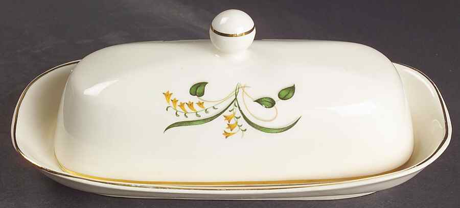 Forsythia 1/4 Lb Covered Butter by Edwin Knowles-1