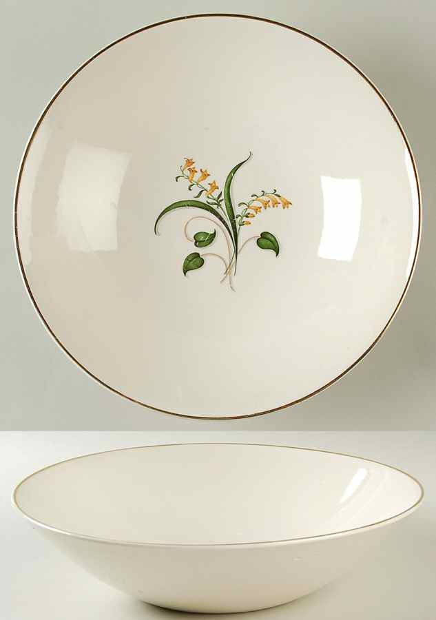 Forsythia 10" Round Vegetable Bowl by Edwin Knowles-1