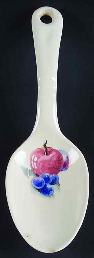 Fruits (Utilityware) Salad Serving Spoon, Solid Piece by Edwin Knowles-1
