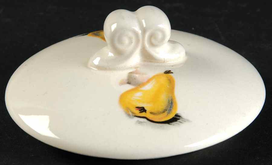 Fruits (Utilityware) Lid for Sugar Bowl by Edwin Knowles-1