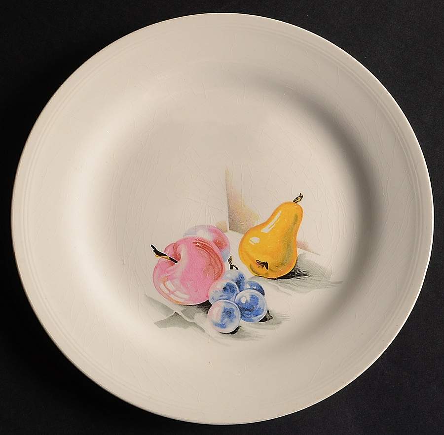 Fruits (Utilityware) Luncheon Plate by Edwin Knowles-1