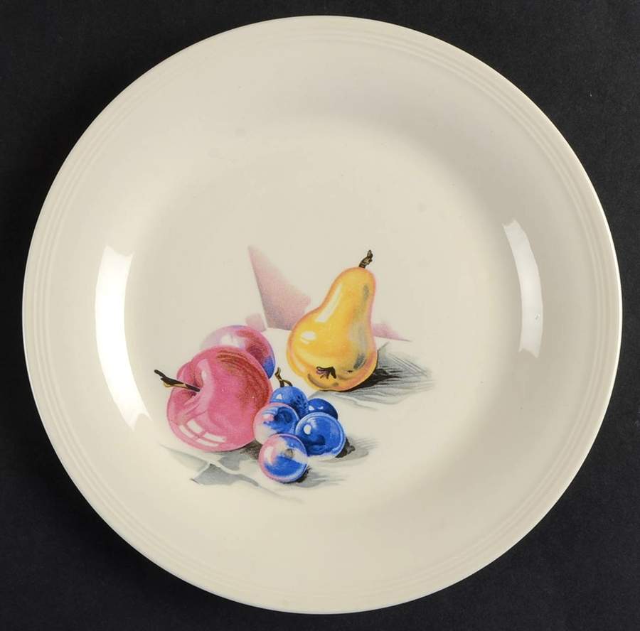 Fruits (Utilityware) Salad Plate by Edwin Knowles-1