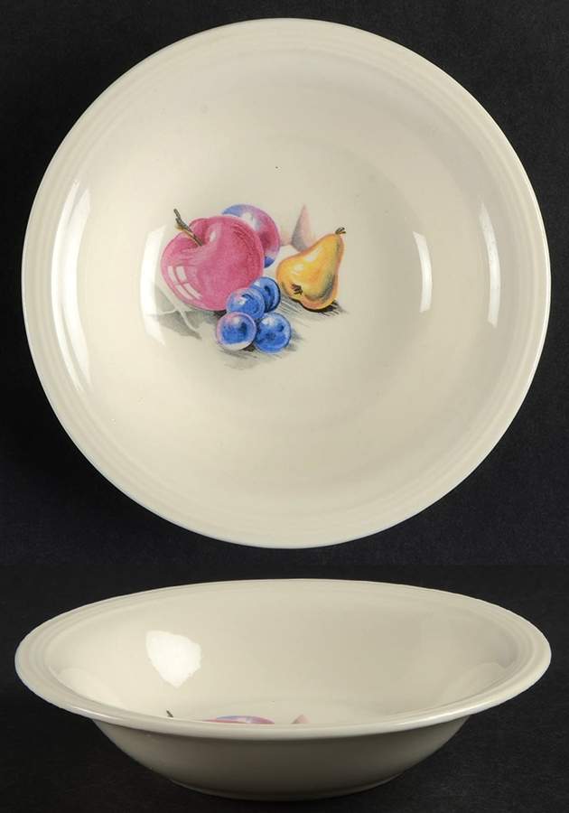Fruits (Utilityware) Fruit/Dessert (Sauce) Bowl by Edwin Knowles-1