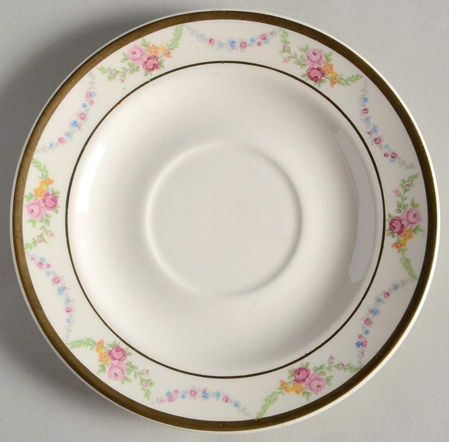 Garland Saucer by Edwin Knowles-1