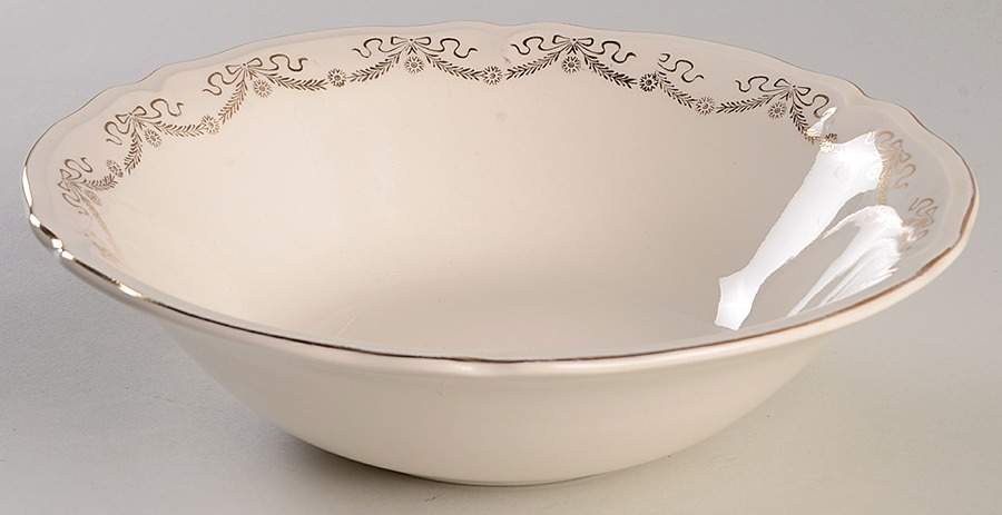 KNO10 8" Round Vegetable Bowl by Edwin Knowles-1