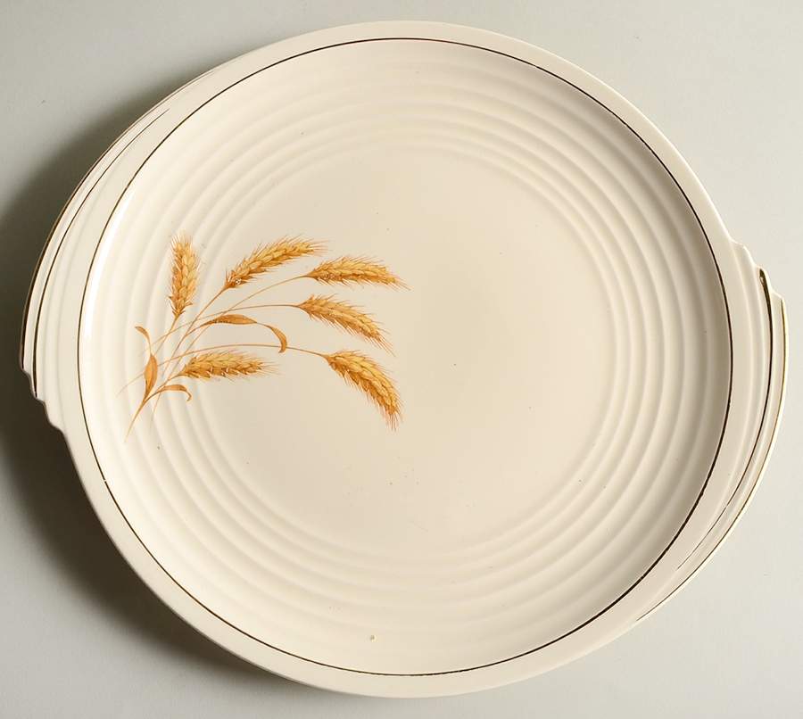Golden Wheat 13" Chop Plate (Round Platter) by Edwin Knowles-1