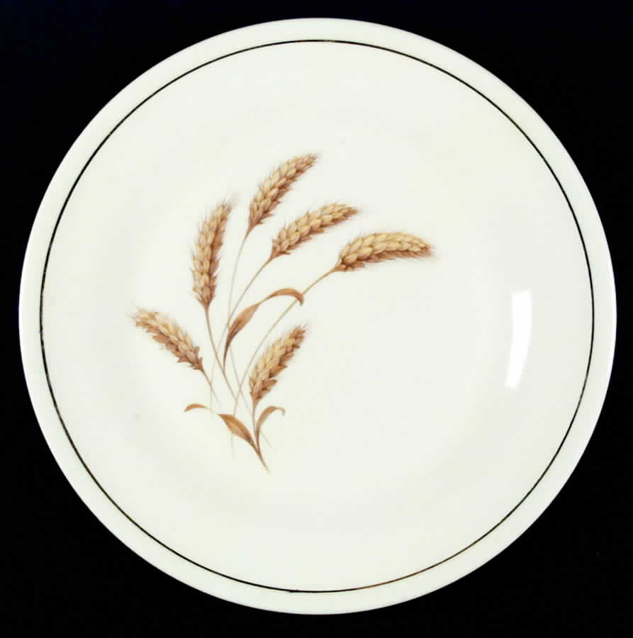 Golden Wheat Dinner Plate by Edwin Knowles-1