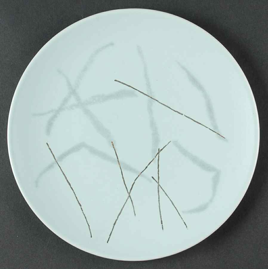 Grass Salad Plate by Edwin Knowles-1