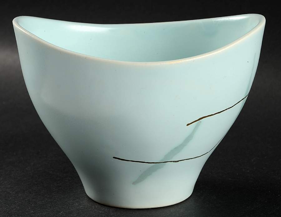 Grass Open Sauce Boat by Edwin Knowles-1