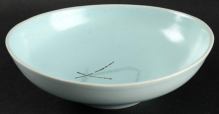 Grass 8" Round Vegetable Bowl by Edwin Knowles-1
