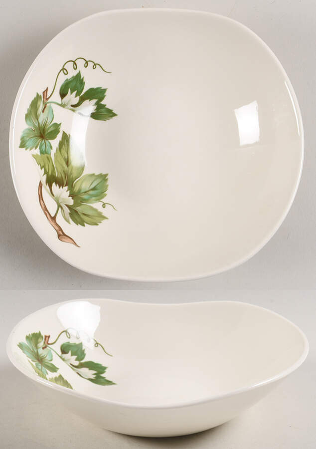 Grapevine Coupe Soup Bowl by Edwin Knowles-1