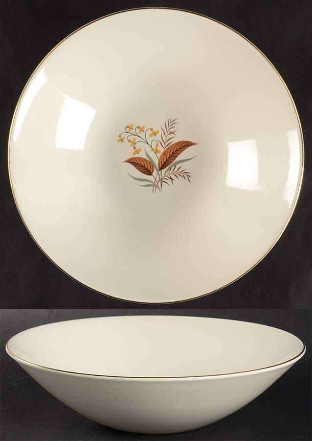 Harmony 8" Round Vegetable Bowl by Edwin Knowles-1