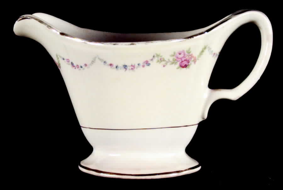 James Floral Festoon Creamer by Edwin Knowles-1