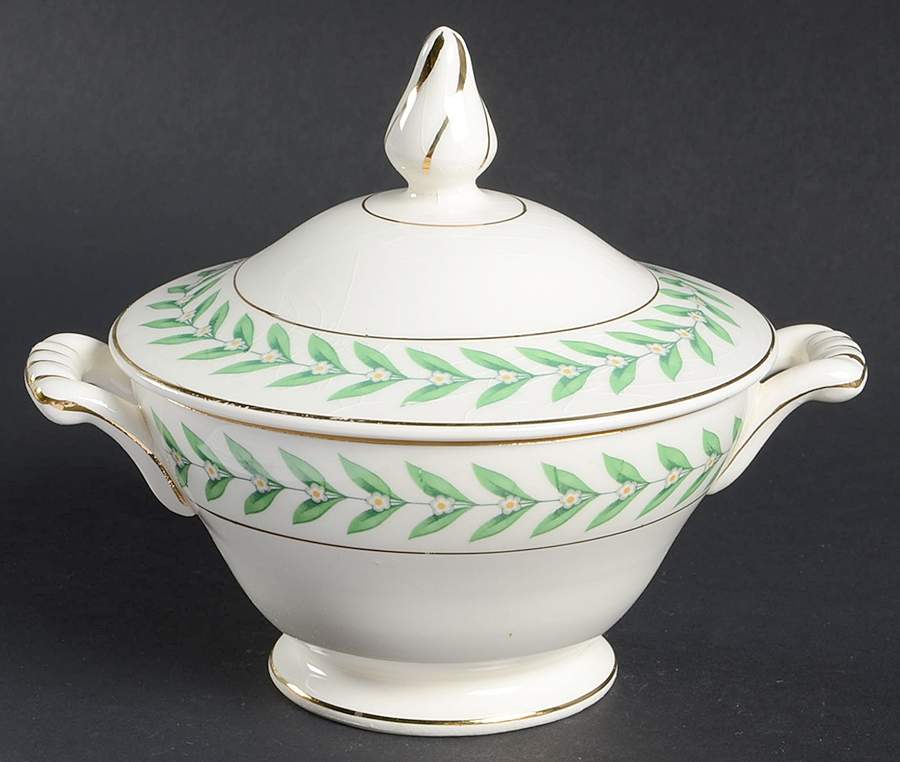 KNO103 Sugar Bowl & Lid by Edwin Knowles-1