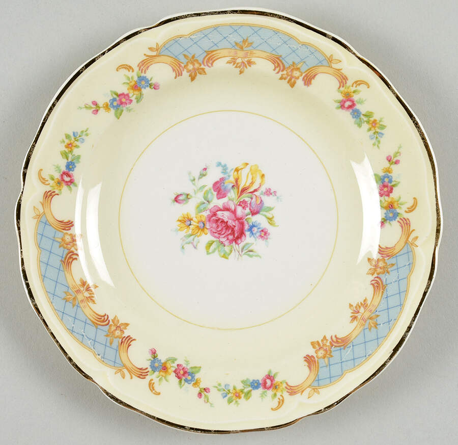 KNO106 Bread & Butter Plate by Edwin Knowles-1