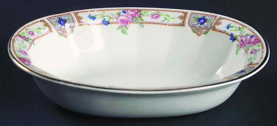 Plaza Oval Fruit/Dessert Bowl by Edwin Knowles-1