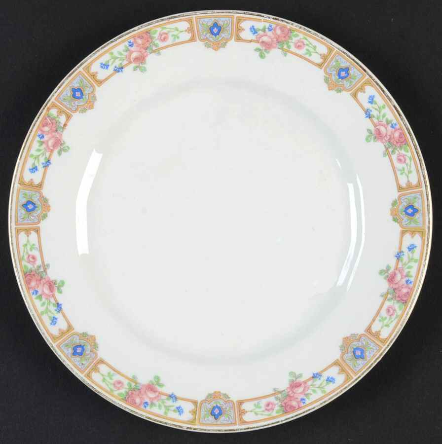 Plaza Dessert/Pie Plate by Edwin Knowles-1