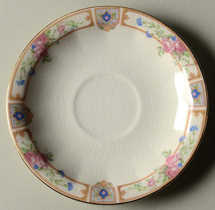 Plaza Saucer for Demitasse Cup by Edwin Knowles-1
