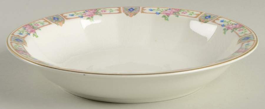 Plaza Rim Soup Bowl by Edwin Knowles-1