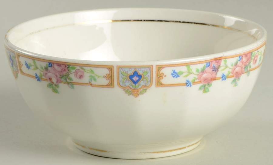 Plaza Cranberry Bowl by Edwin Knowles-1