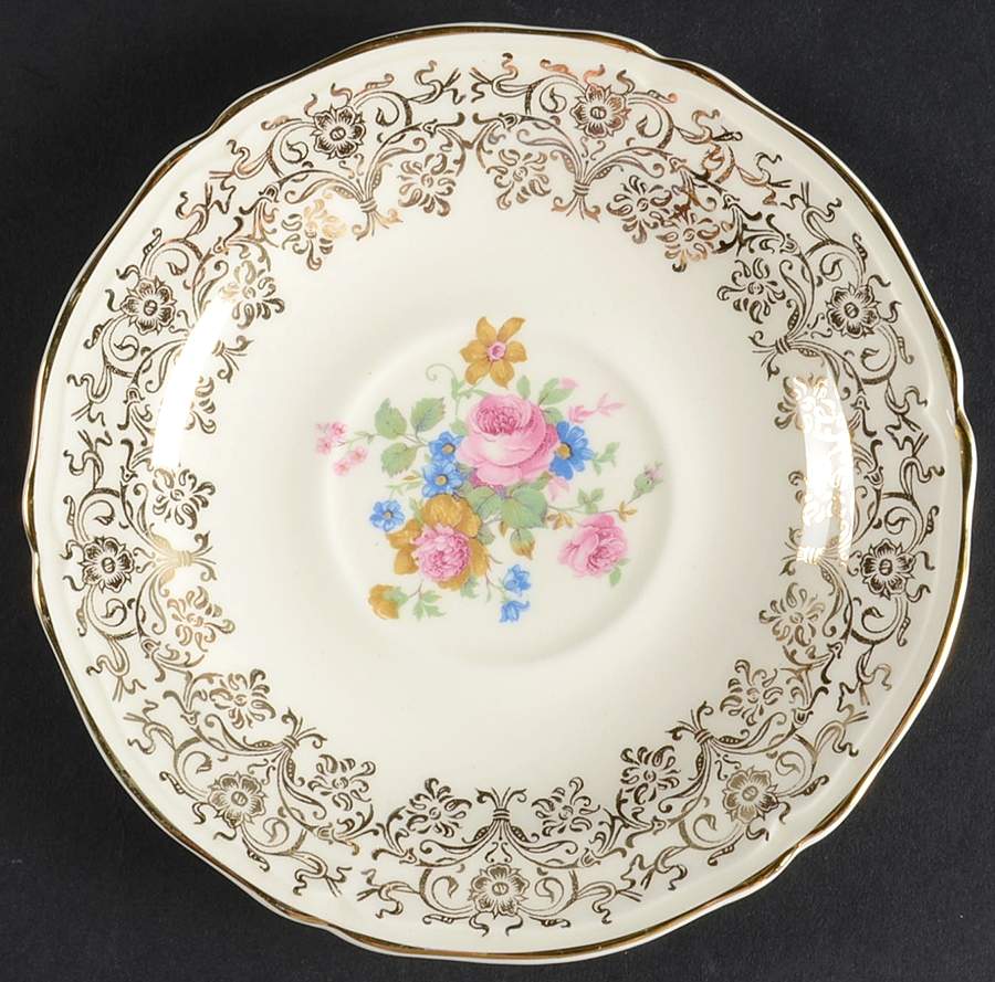 KNO109 Saucer by Edwin Knowles-1