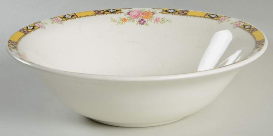 402E1 9" Round Vegetable Bowl by Edwin Knowles-1
