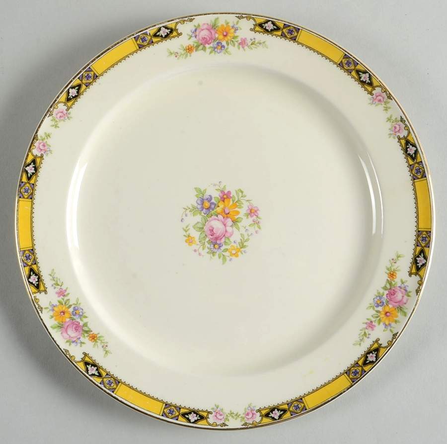402E1 Luncheon Plate by Edwin Knowles-1