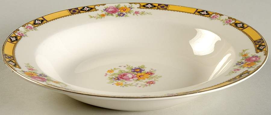 402E1 Rim Soup Bowl by Edwin Knowles-1