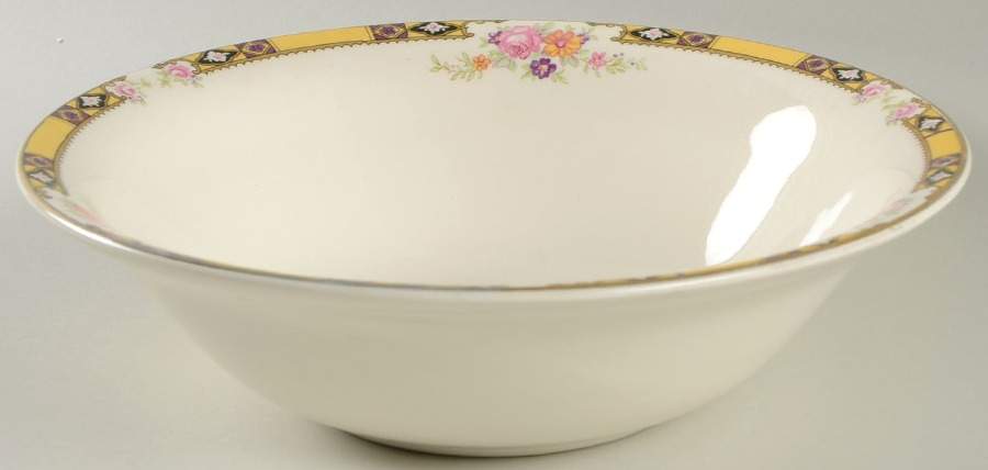 402E1 8" Round Vegetable Bowl by Edwin Knowles-1