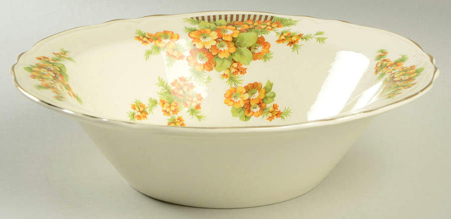 KNO121 8" Round Vegetable Bowl by Edwin Knowles-1