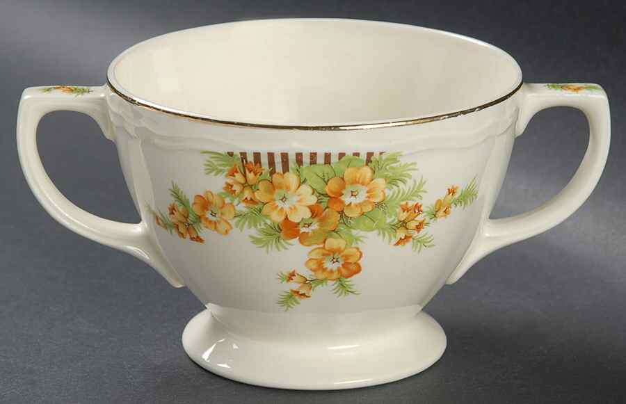 KNO121 Sugar Bowl No Lid by Edwin Knowles-1