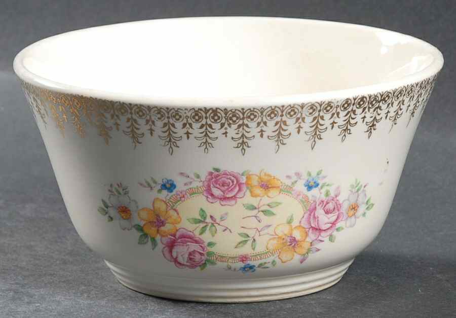 Royal Knowlton Cranberry Bowl by Edwin Knowles-1