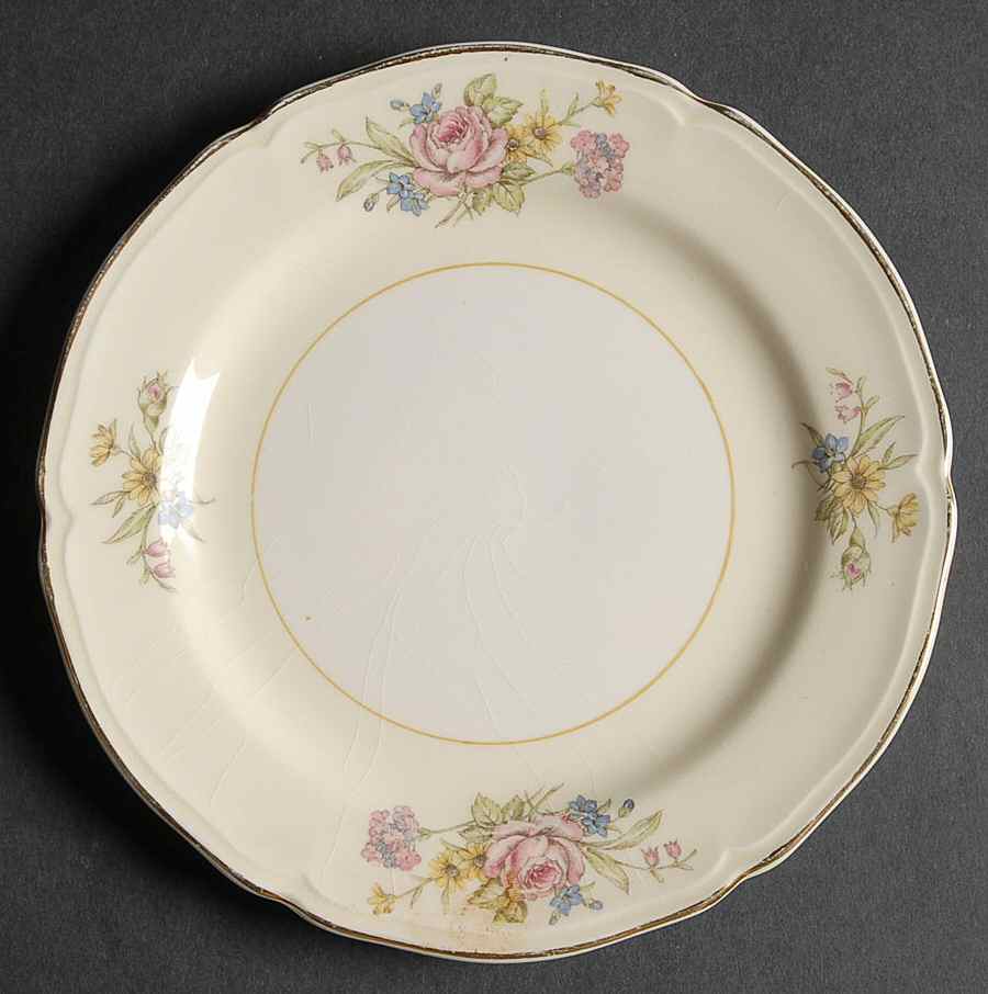 KNO124 Bread & Butter Plate by Edwin Knowles-1