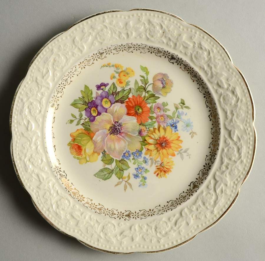 S-337-E1 Salad Plate by Edwin Knowles-1
