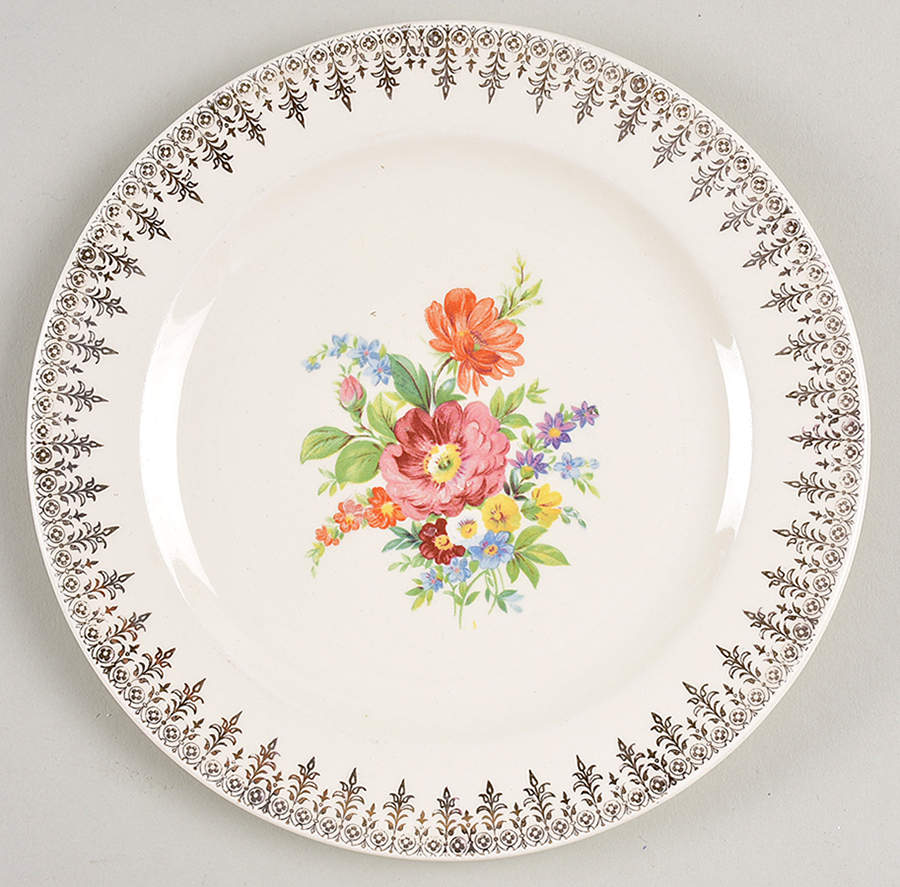 KNO129 Salad Plate by Edwin Knowles-1