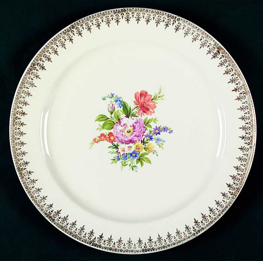 KNO129 Dinner Plate by Edwin Knowles-1