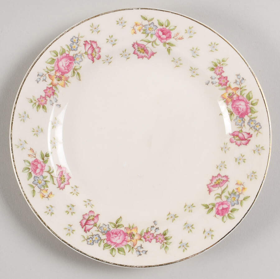 1981-E1 Bread & Butter Plate by Edwin Knowles-1