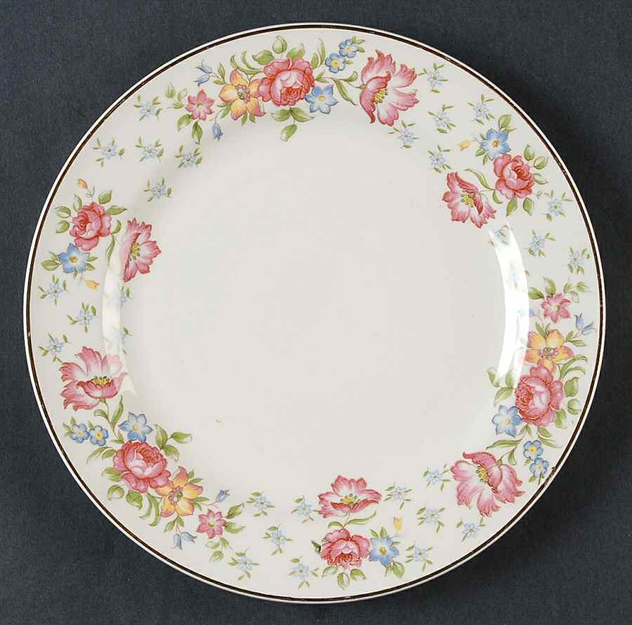 1981-E1 Salad Plate by Edwin Knowles-1