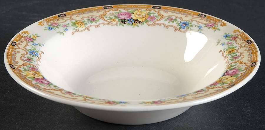KNO136 Rim Fruit/Dessert (Sauce) Bowl by Edwin Knowles-1