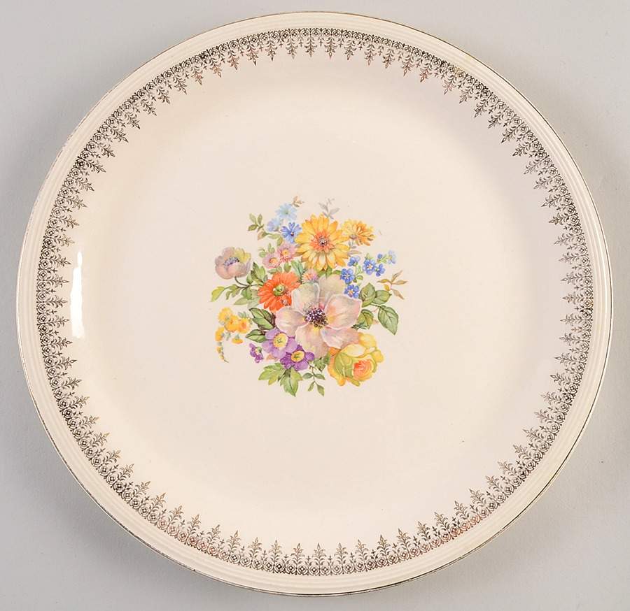 Royal Celtic 12" Chop Plate (Round Platter) by Edwin Knowles-1