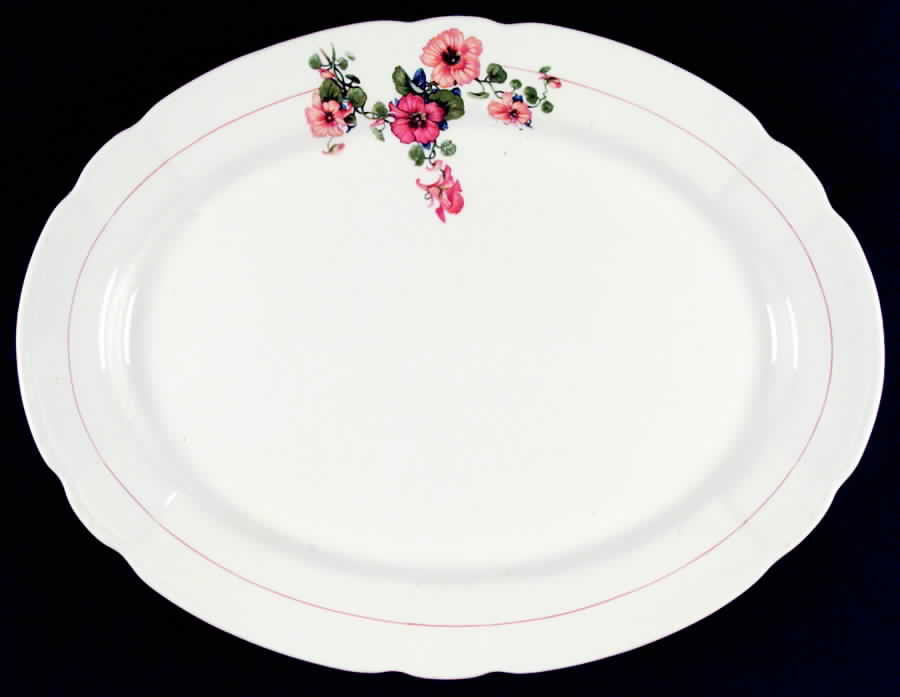 KTK3 15" Oval Serving Platter by Knowles, Taylor & Knowles-1