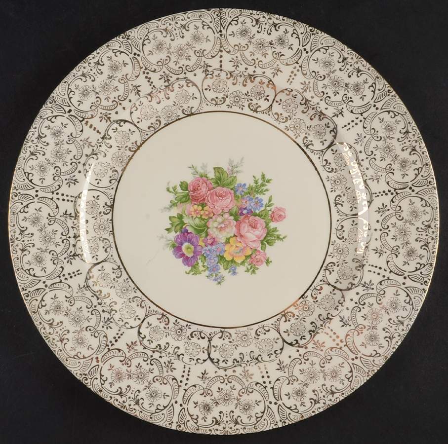 KNO177 Dinner Plate by Edwin Knowles-1