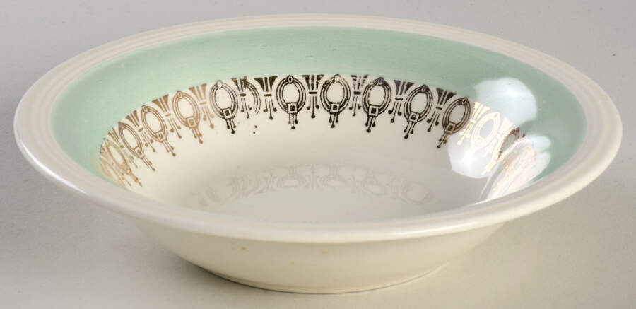 KNO182 Rim Fruit/Dessert (Sauce) Bowl by Edwin Knowles-1