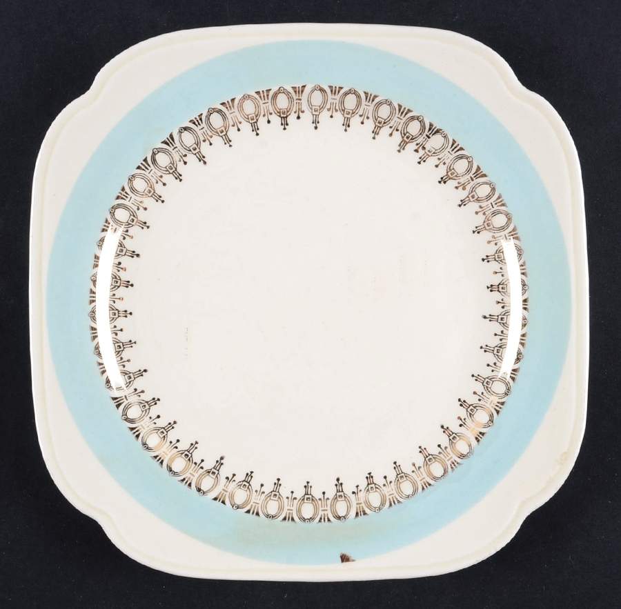 KNO182 Square Salad Plate by Edwin Knowles-1