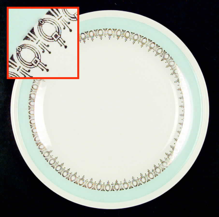 KNO182 Dinner Plate by Edwin Knowles-1